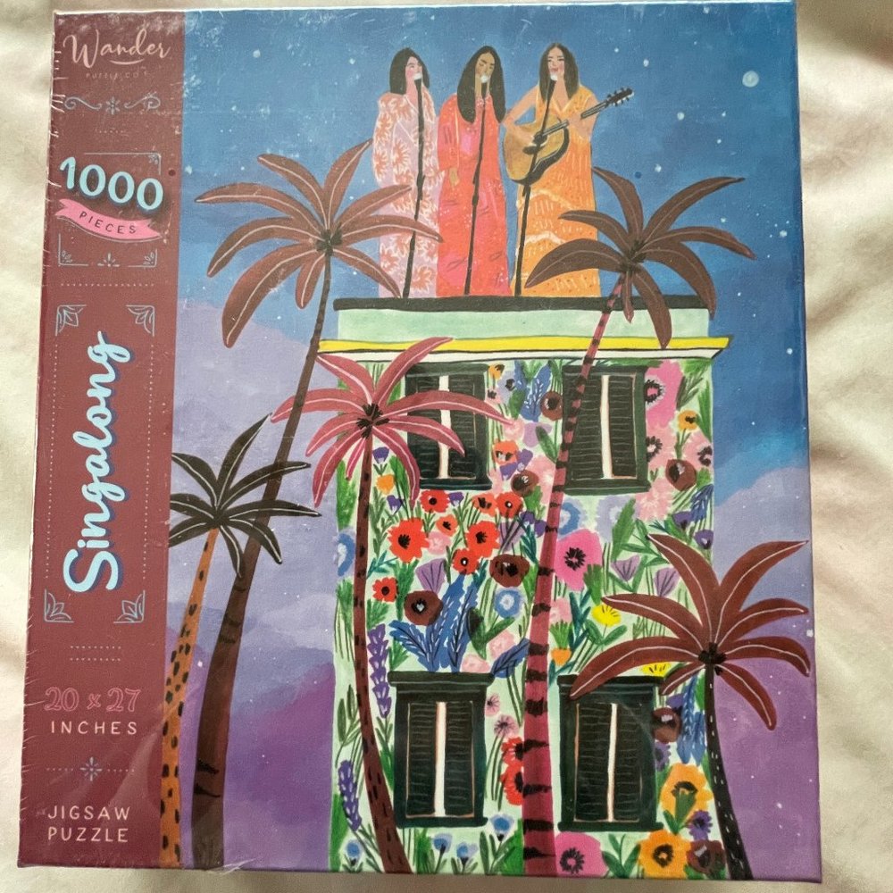Jigsaw Puzzle “Singalong” Wander Puzzle Company 1000 Piece